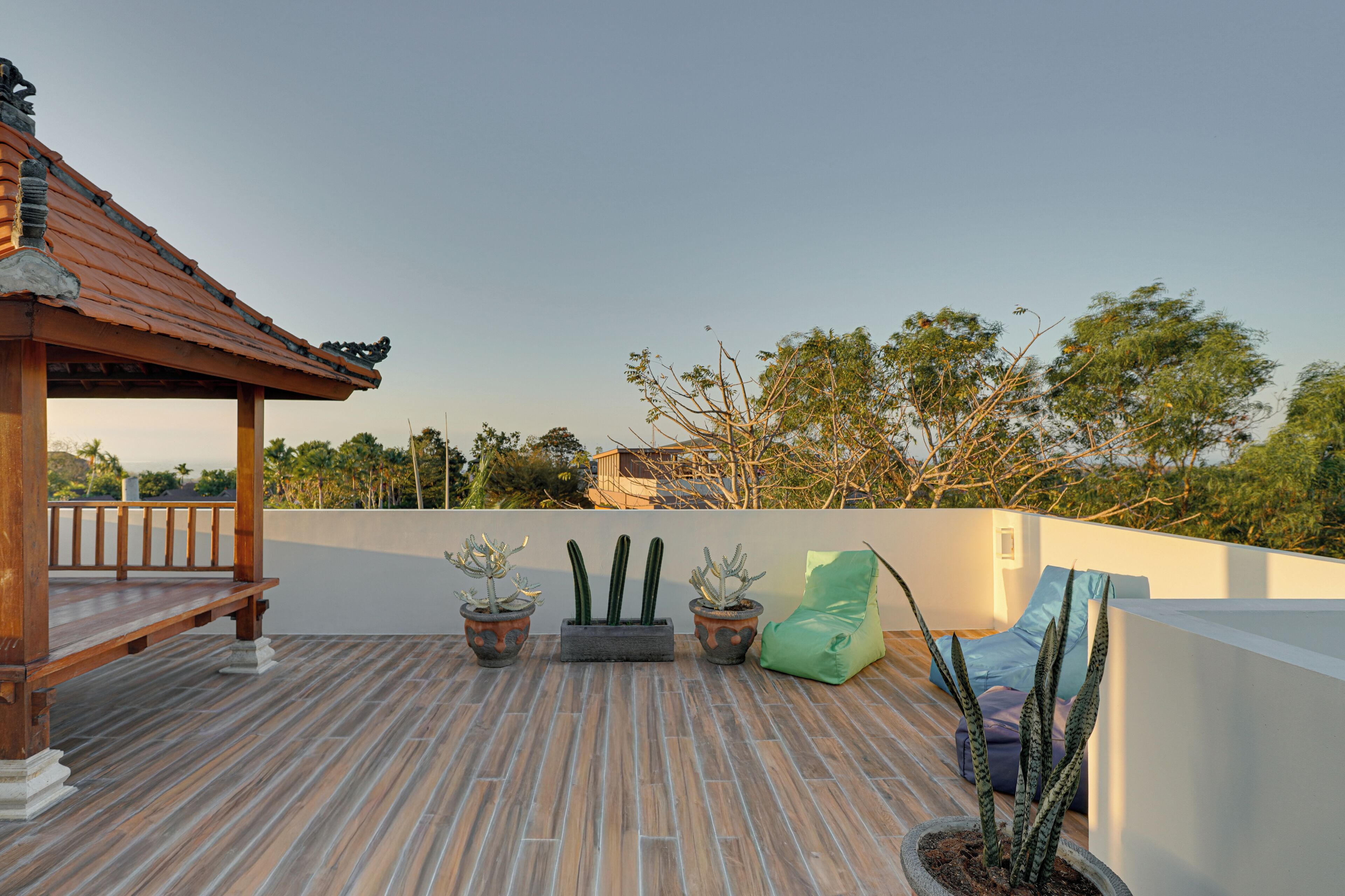 Rooftop terrace