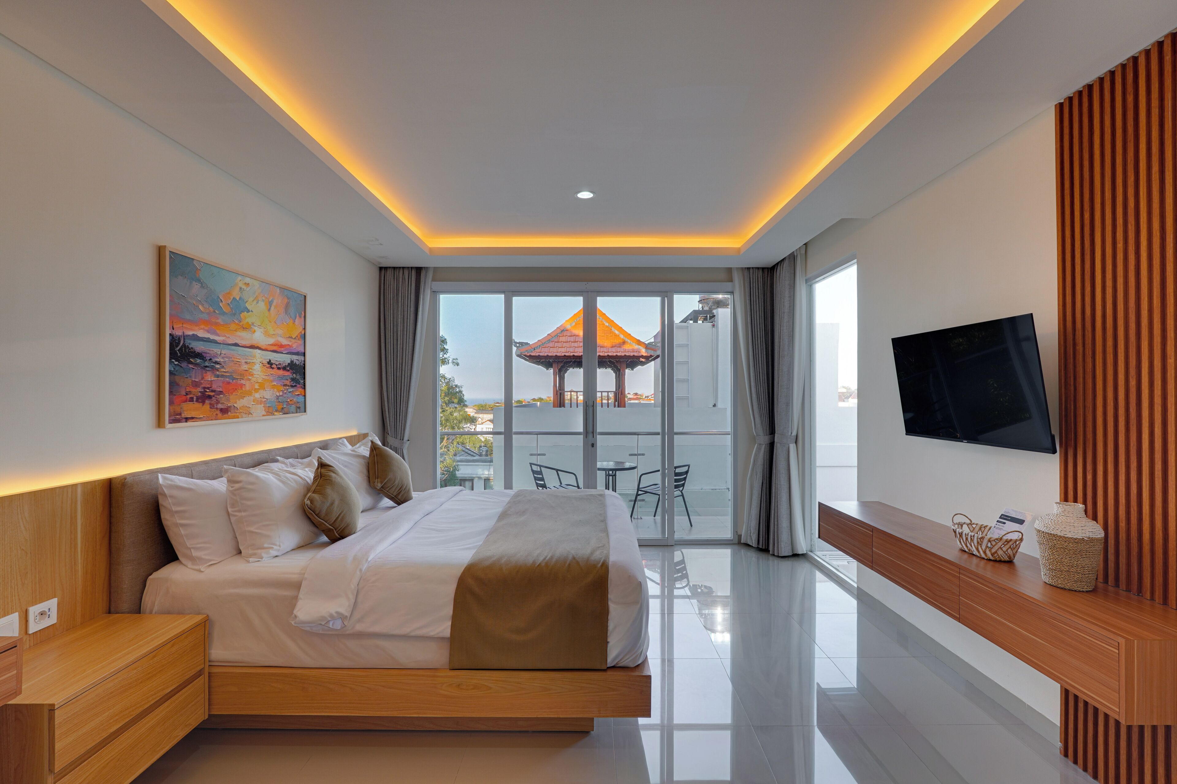 Villa, Balcony, Pool View