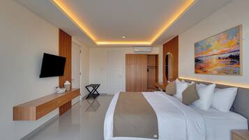 Villa, Balcony, Pool View | In-room safe, cribs (surcharge), WiFi (free), bed sheets