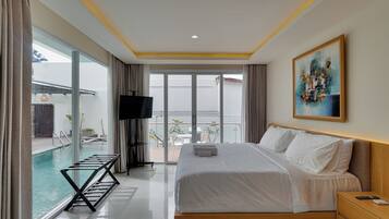 Villa, Balcony, Pool View | In-room safe, free WiFi