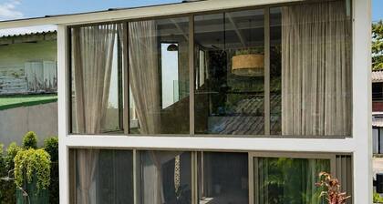 Enjoy a stay in a thoughtfully designed home located just 15 meters from the sea