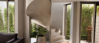 Enjoy a stay in a thoughtfully designed home located just 15 meters from the sea