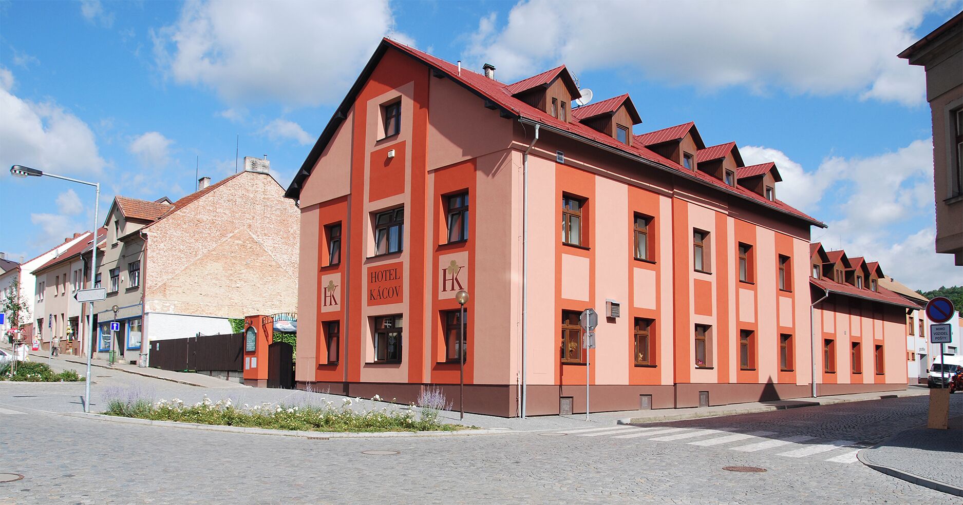 Blick von der Unterkunft