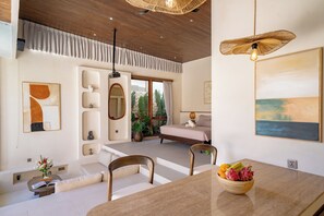 Villa, 1 Bedroom, Private Pool, Pool View | Living area - Aozora Villas Uluwatu (Uluwatu)