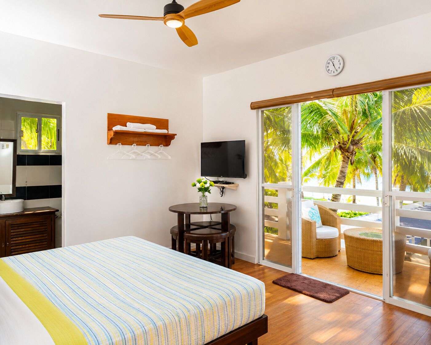 Kamar Eksekutif, pemandangan pantai | Seprai linen