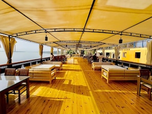 Uitzicht vanuit accommodatie