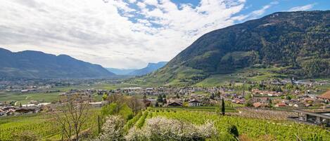 Blick von der Unterkunft