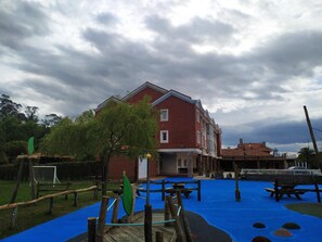 Uitzicht vanuit accommodatie