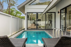 Basic-Villa, 2 Schlafzimmer, eigener Pool | Eigener Pool