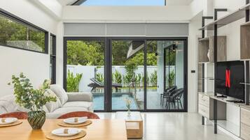 Standard Villa, 2 Bedrooms, Private Pool | Living area