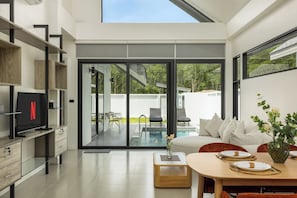Comfort Villa, 2 Bedrooms, Pool View | View from room