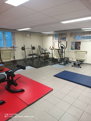 Room, 1 Bedroom, Balcony | Fitness facility - Room-tattara School Room 2 (Nakkila)