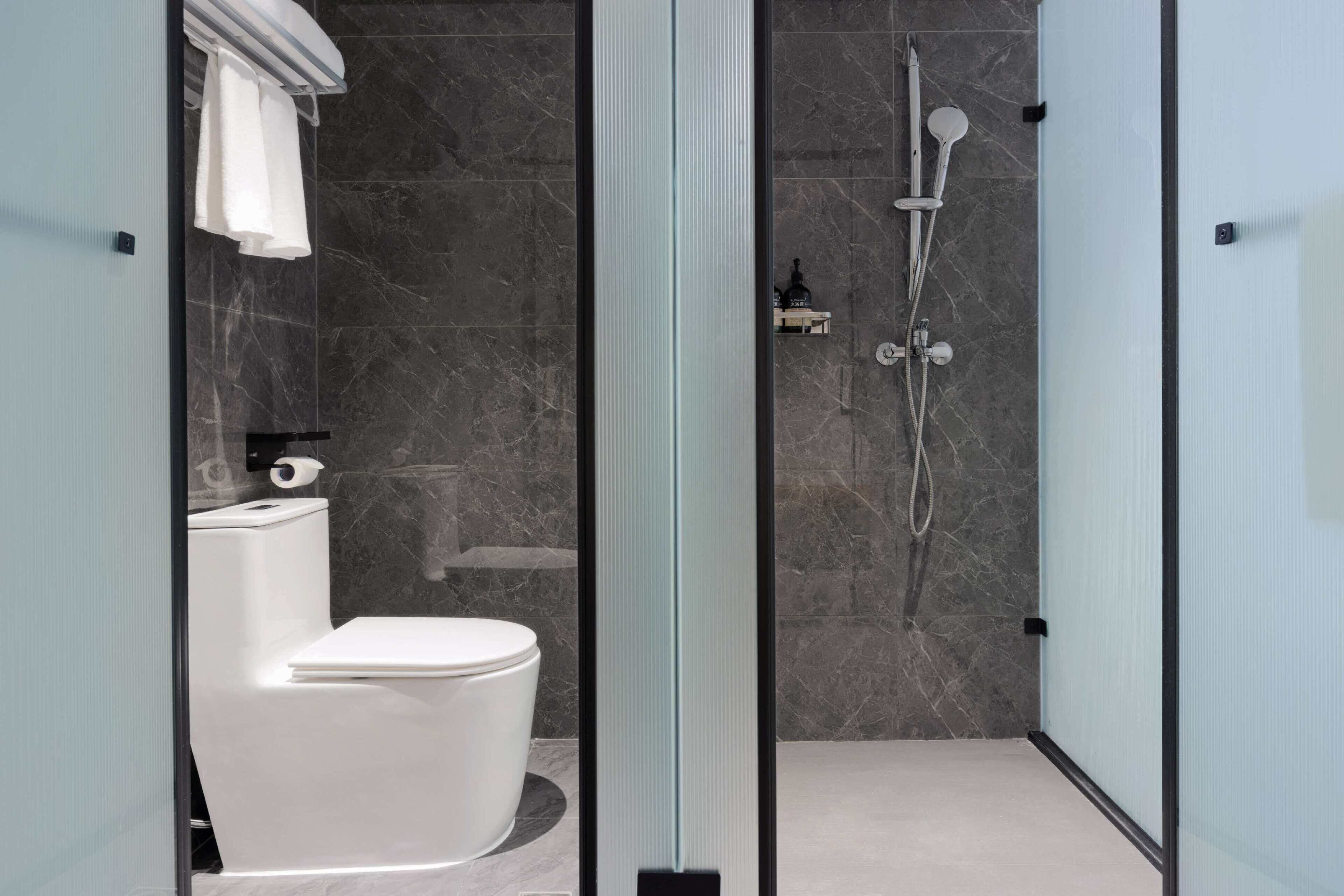 Chambre Double Luxe, vue ville | Salle de bain