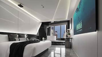 Chambre Double Supérieure, vue ville