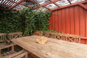 Outdoor dining - 10 person holiday home in Herning (Herning)