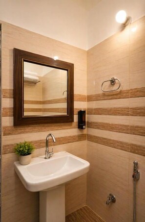 Bathroom - Lotus Stay (Lucknow)