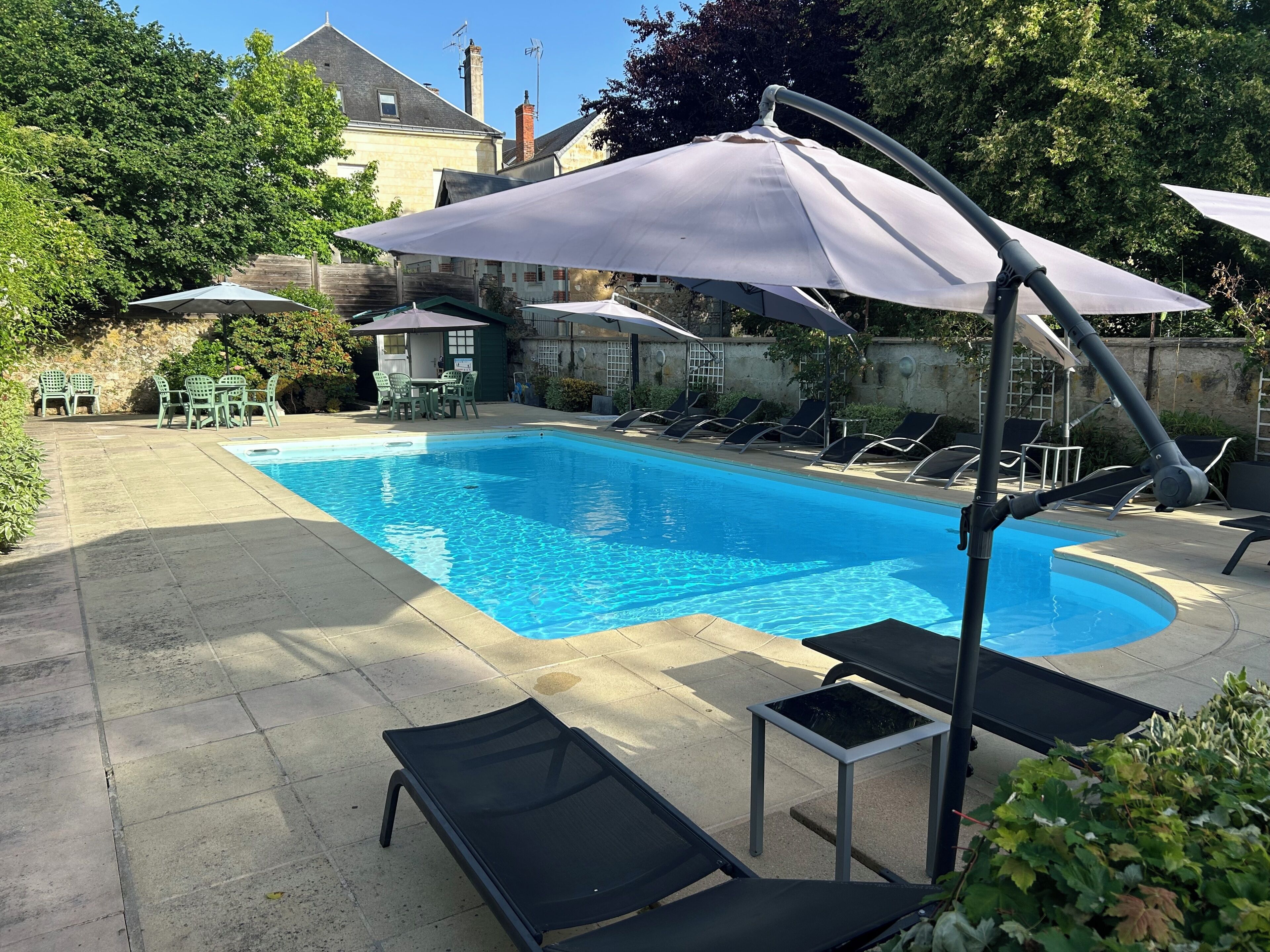 Seasonal outdoor pool