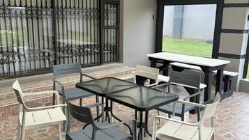 Outdoor dining