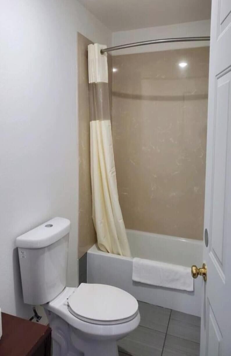 Een douche, een haardroger