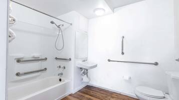Shower, towels