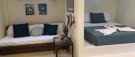 Draps fournis, accès pour personnes à mobilité réduite