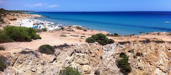 Private pine grove, BBQ, 250 m from the sea – perfect for families