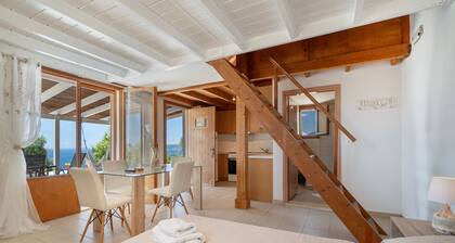Country Green House in Lourdas — Secluded Forest Retreat with Sea Views