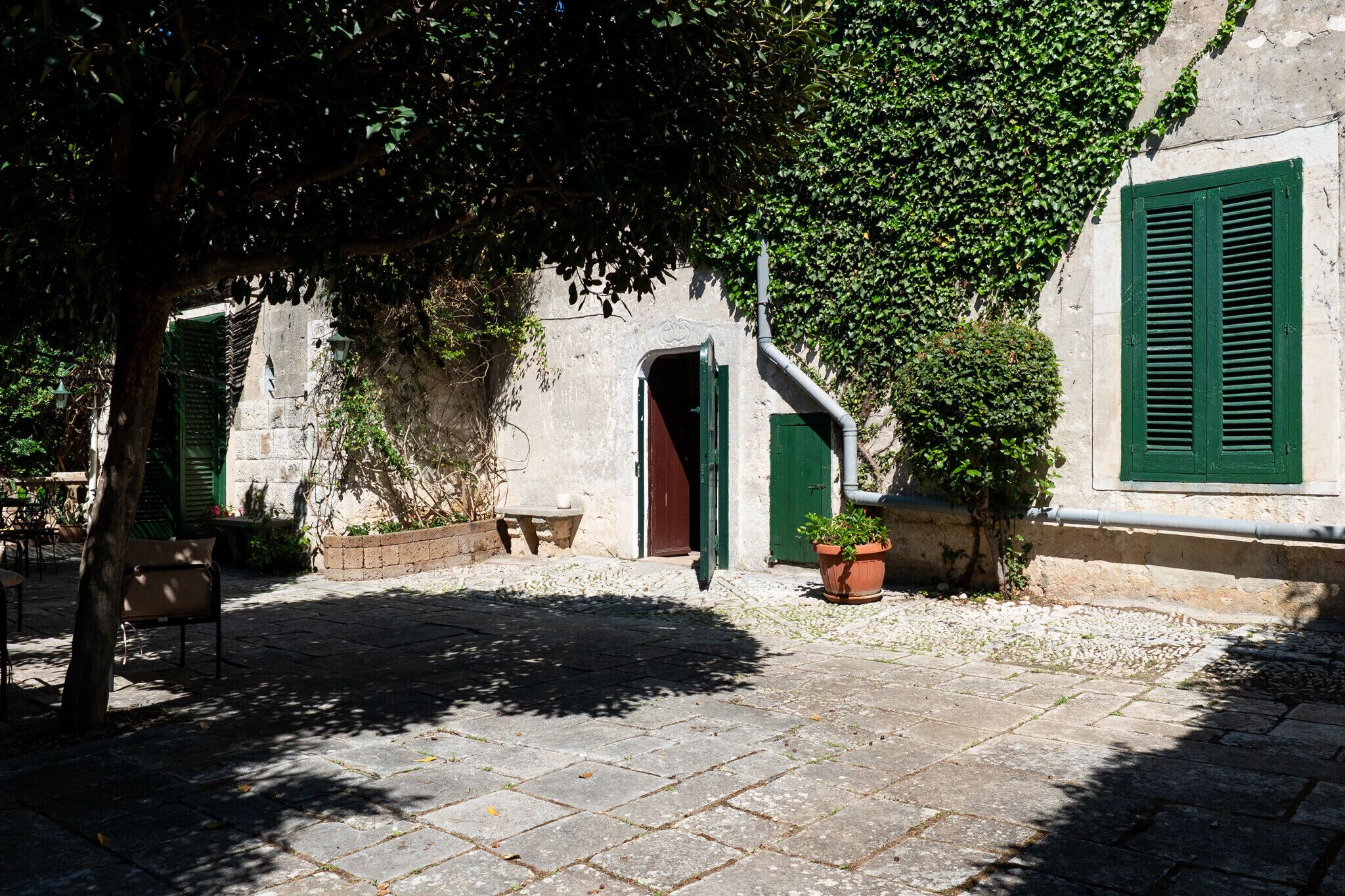 Enceinte de l’hébergement