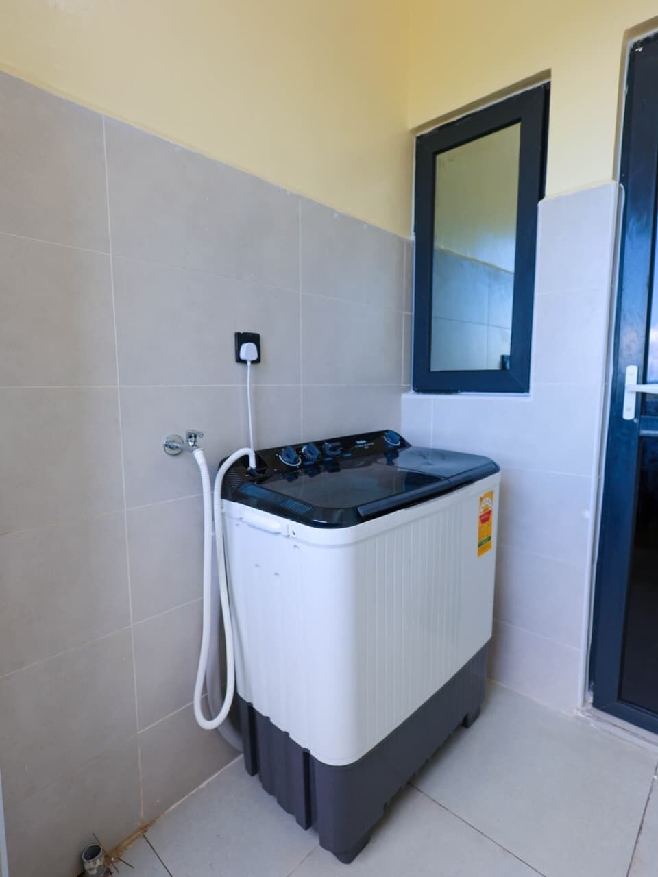 Apartamento clássico, sacada, vista para a cidade | Lavanderia