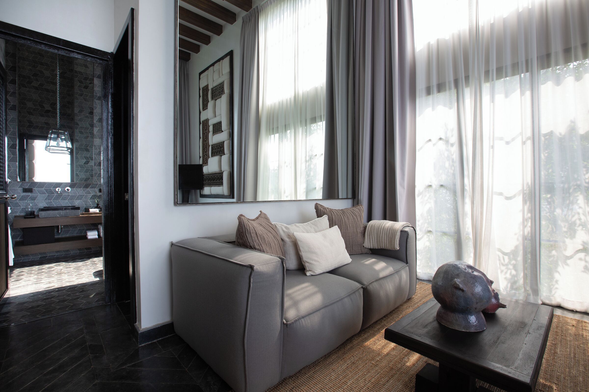 Villa, Sea View | Living area
