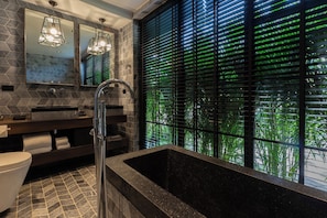 Villa, Sea View | Bathroom - Villa Saru-Luxury Sea View Infinity Pool (Chang Wat Surat Thani)