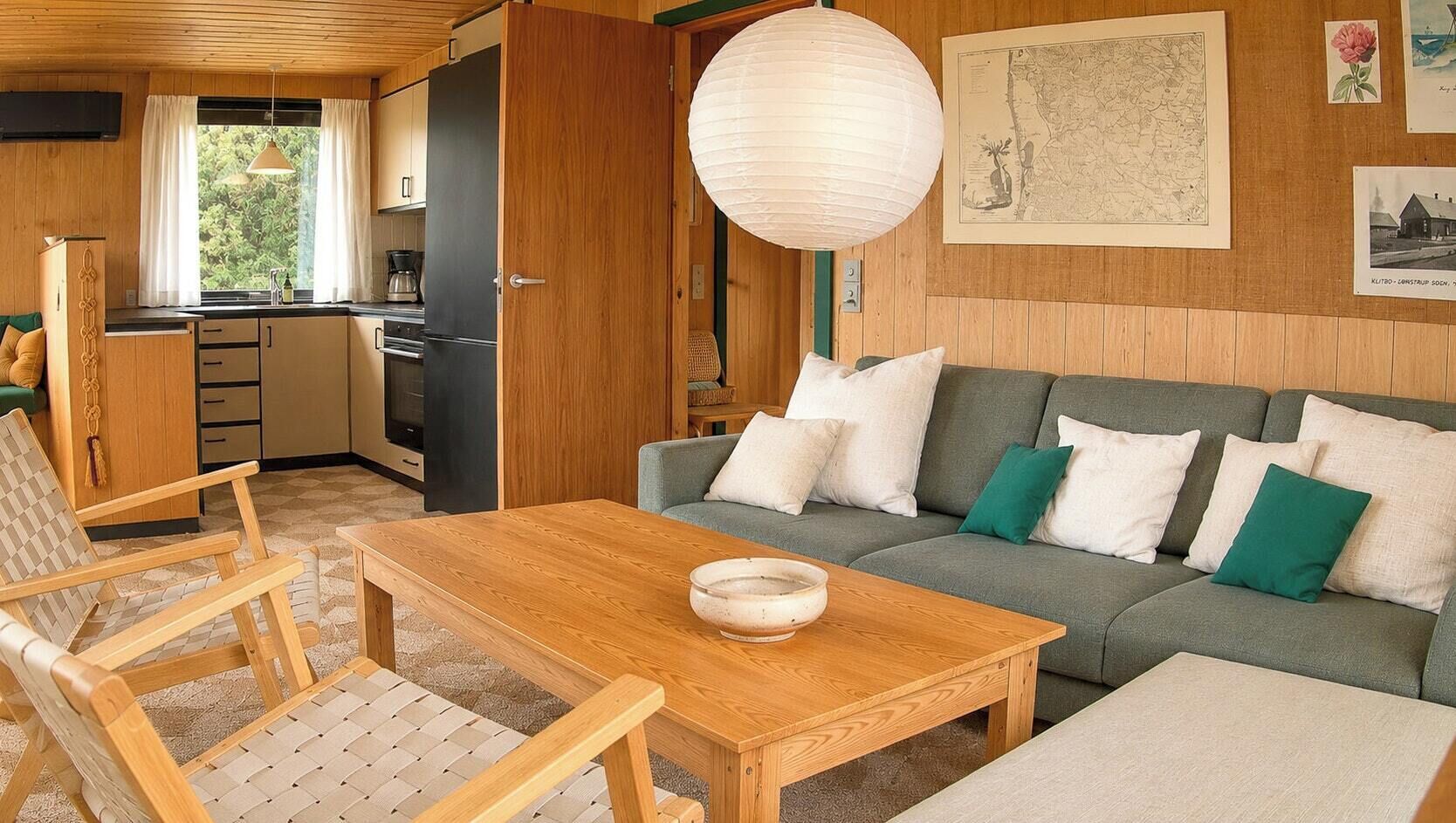 Fernseher, Kamin