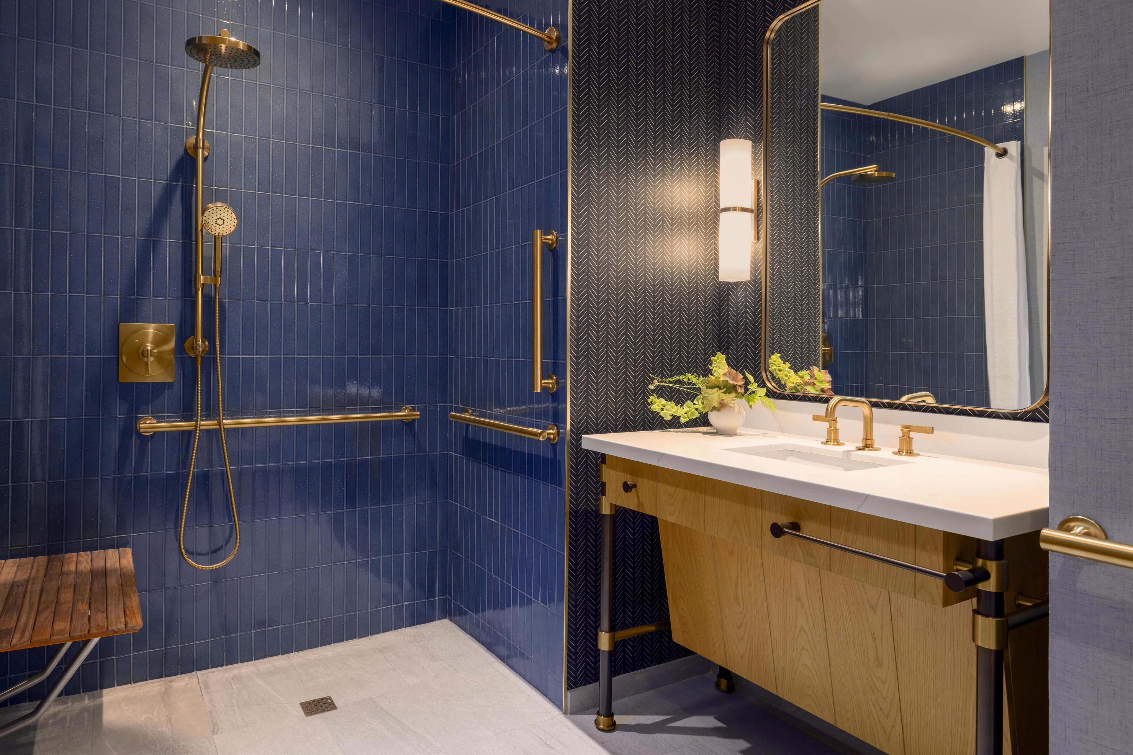 Douche de la salle de bain