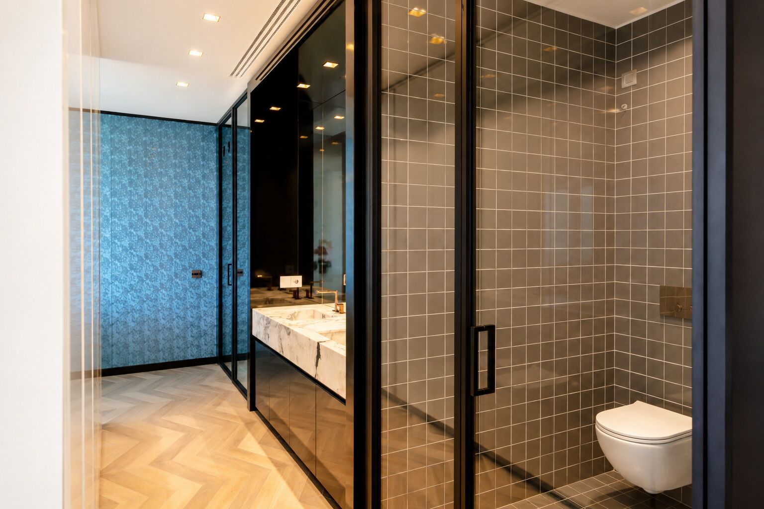 Superior Double Room, Balcony, Sea View | Bathroom