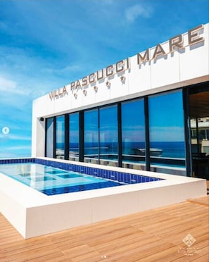 Seasonal outdoor pool