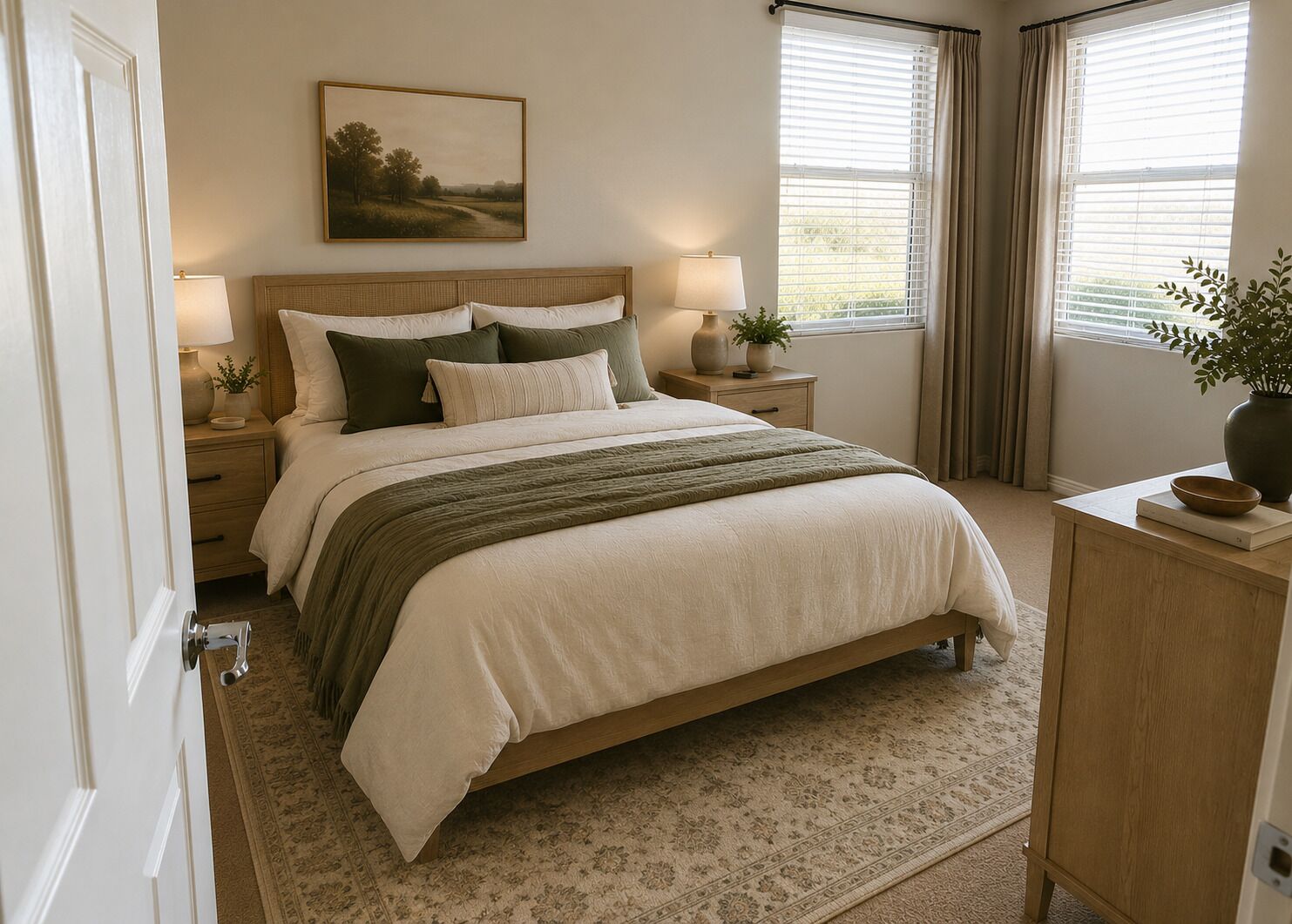 3 bedrooms, iron/ironing board, WiFi, bed sheets