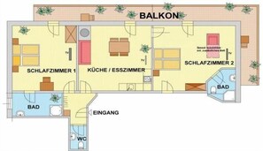 Floor plan - Sonnberg Groß - Haus Hirschpoint (Faistenau)