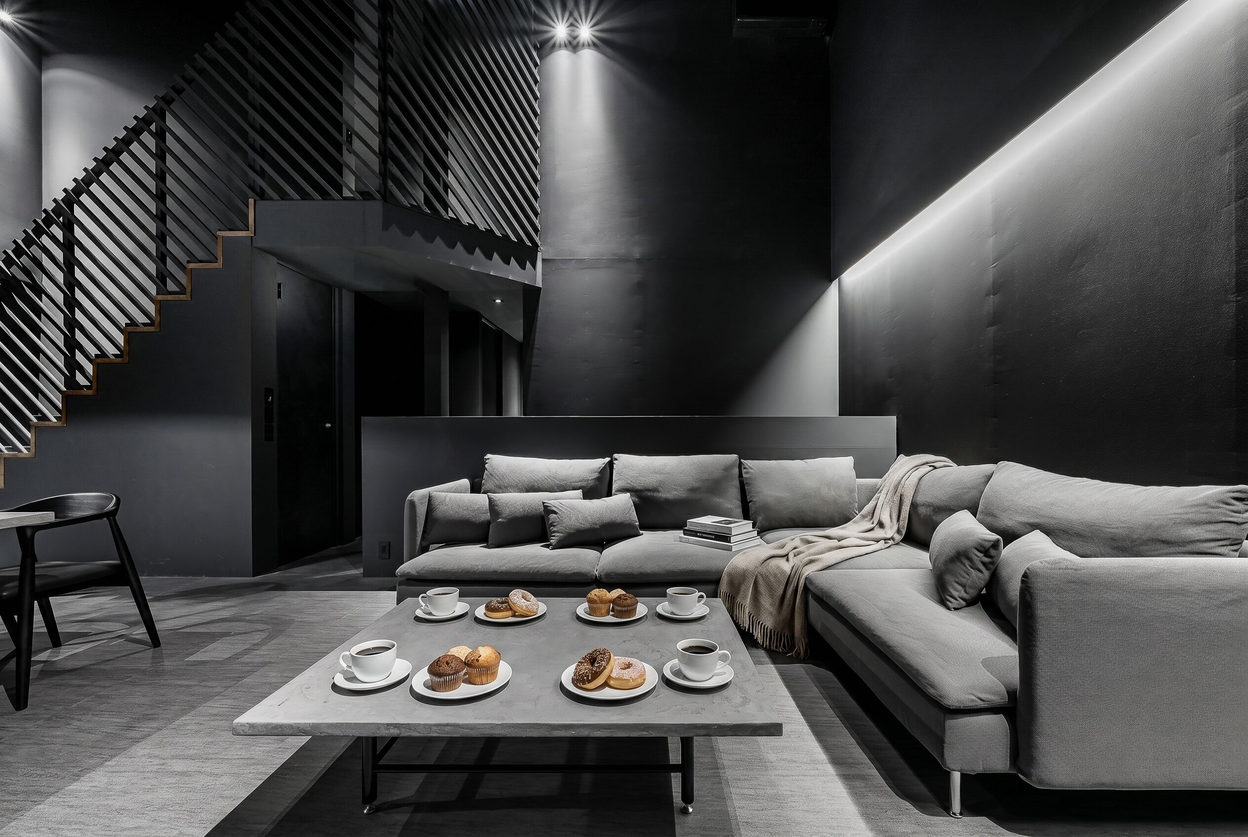Apartamento | Zona de estar | Televisión de pantalla plana de 65 pulgadas con canales digitales