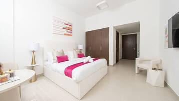In-room safe, iron/ironing board, free WiFi, bed sheets
