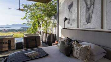 Villa, Sea View | In-room safe, laptop workspace, blackout curtains, soundproofing