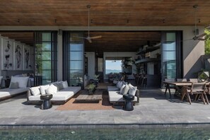 Villa, Sea View | Outdoor dining - Villa Suwan -The Hilltop Escape Samui (Koh Samui)