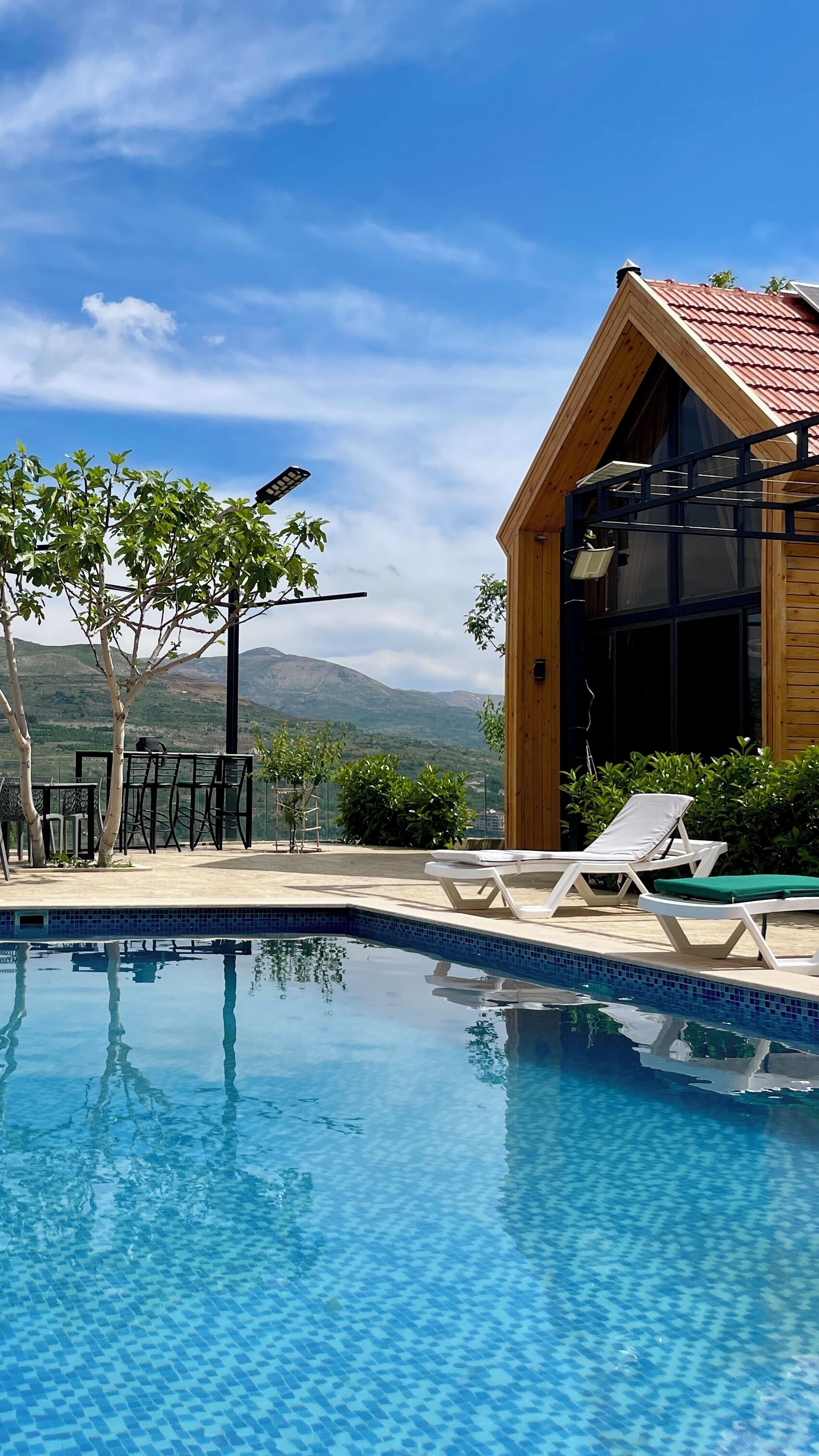 Seasonal outdoor pool