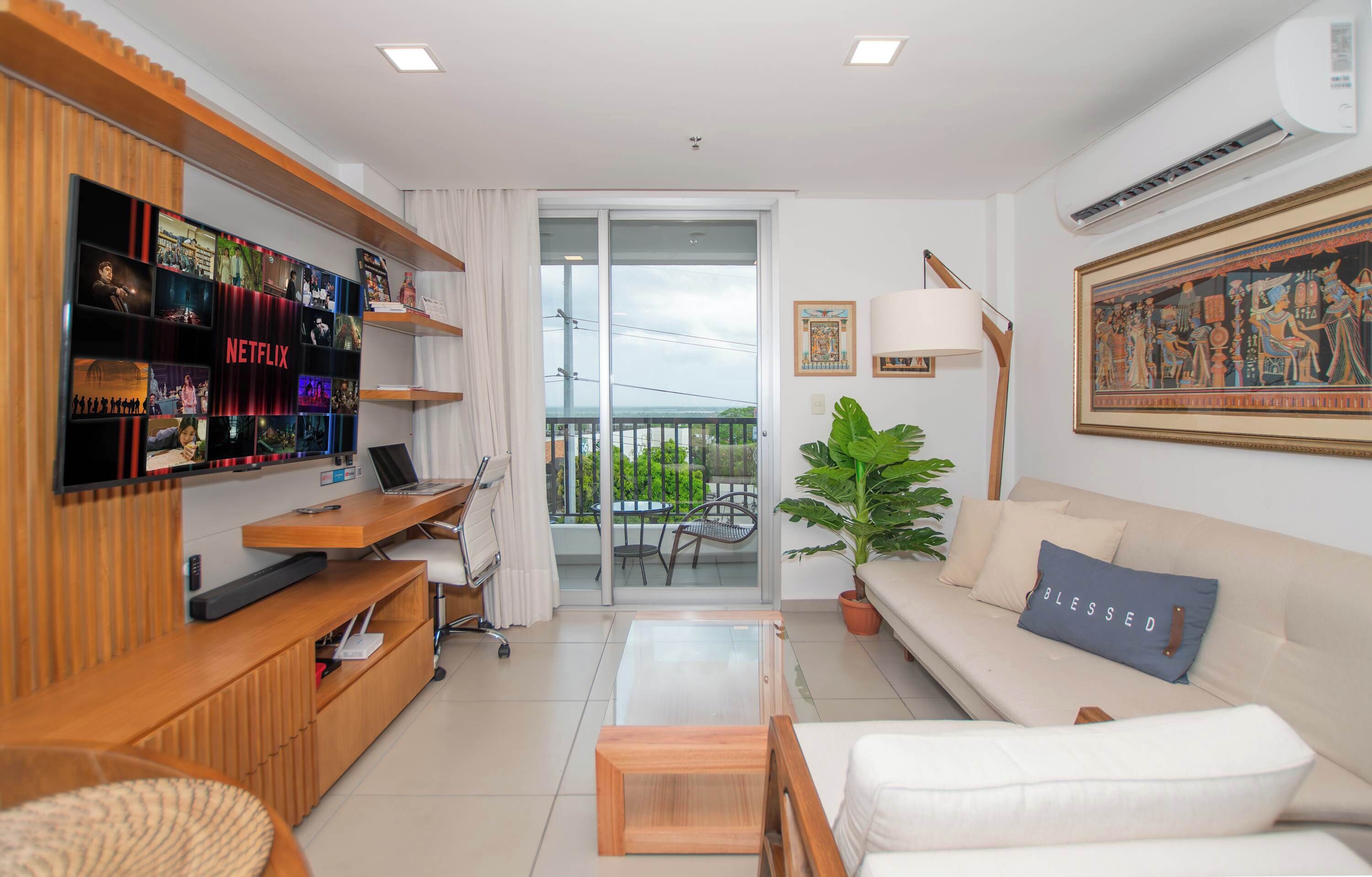 Apartemen, pemandangan kota | Area keluarga