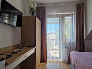Comfort-Doppelzimmer, Erdgeschoss | Hochwertige Bettwaren, Bügeleisen/Bügelbrett, kostenloses WLAN