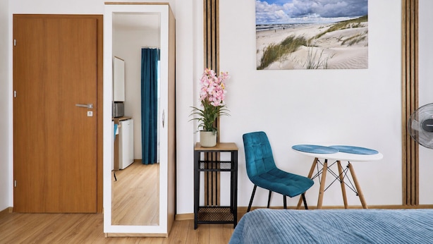 Apartemen Premium, pemandangan laut terbatas