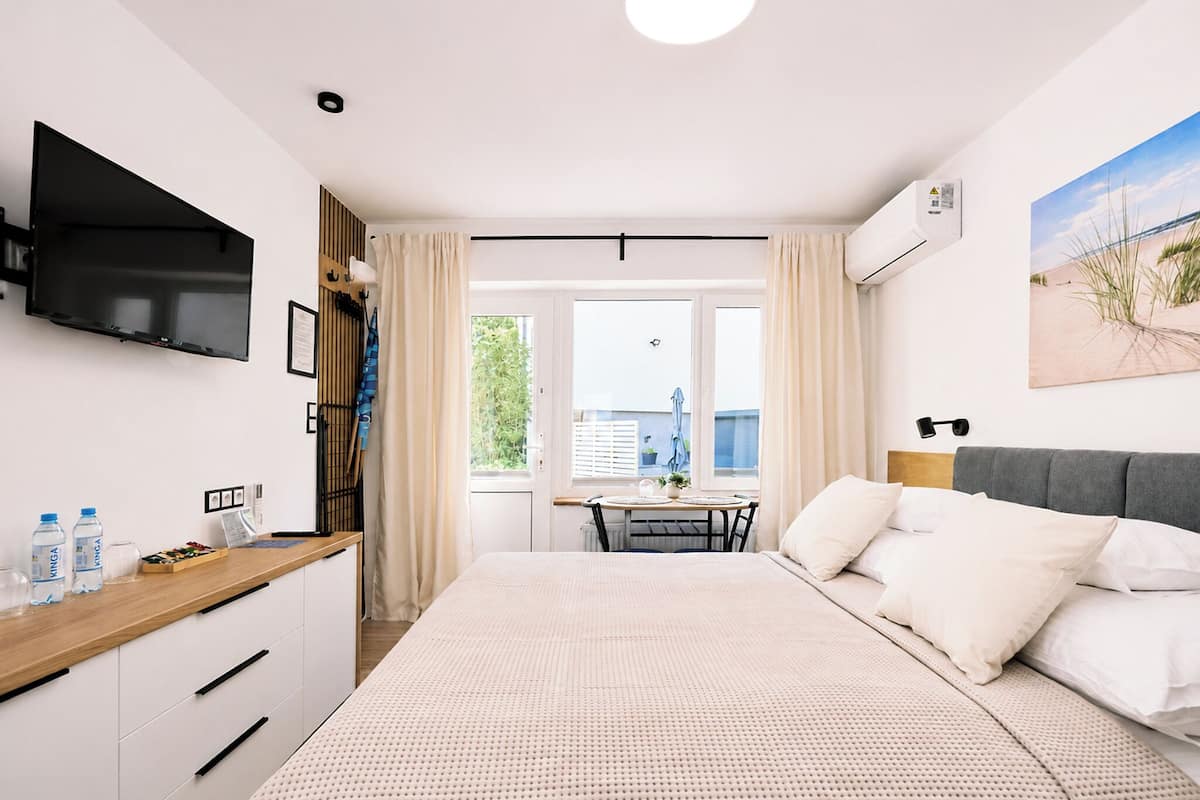Comfort-Doppelzimmer, Erdgeschoss | Hochwertige Bettwaren, Bügeleisen/Bügelbrett, kostenloses WLAN
