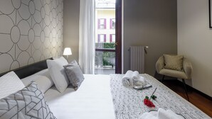 Apartemen Deluks, balkon