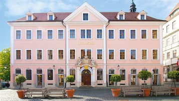 Overnatningsstedets facade