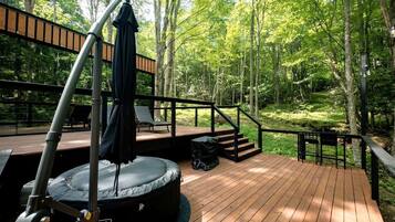 Outdoor spabad