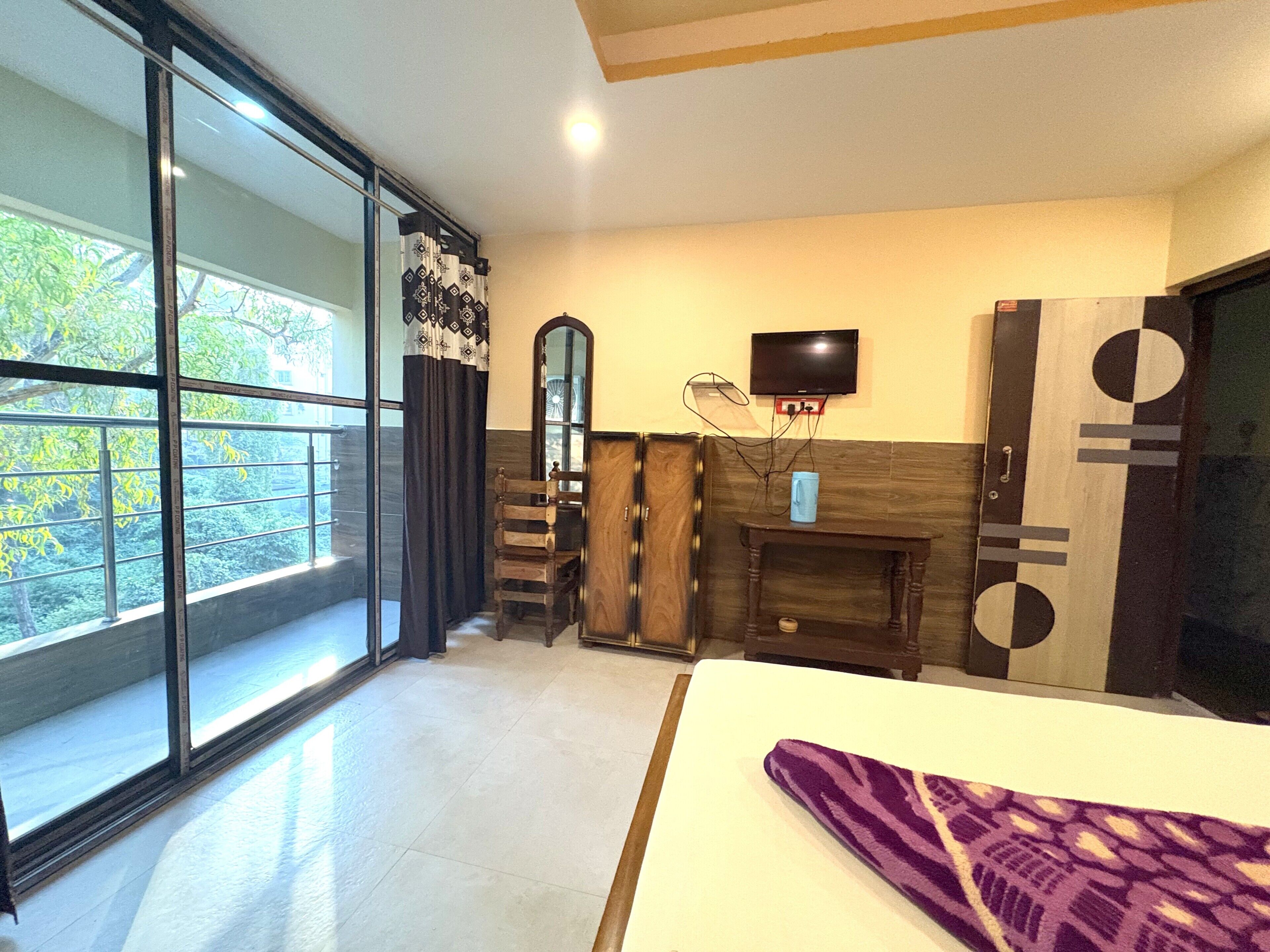 Deluxe Double Room, Air conditioning, City View | View from room